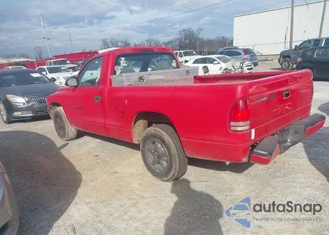 1998 Dodge Dakota Sport from USA, damaged, VIN 1B7FL26P1WS586187